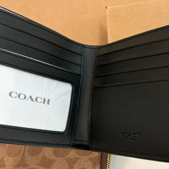 for him and for her new Coach wallets - Picture 3 of 3
